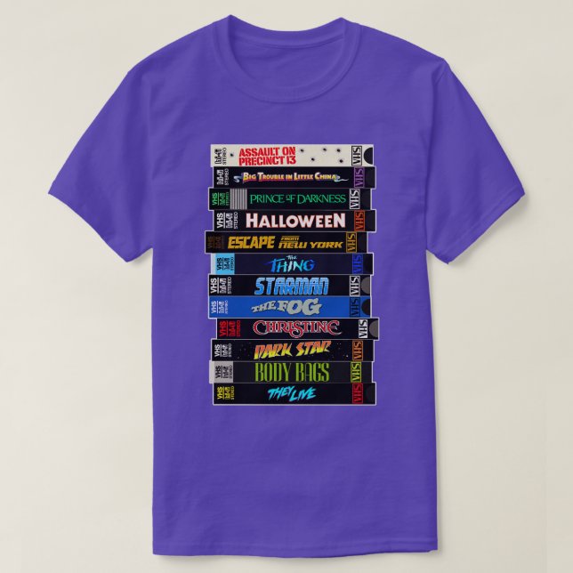 John penter VHS Stack T-Shirt (Design vorne)