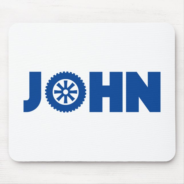 John Petrol Head Mousepad (Vorne)
