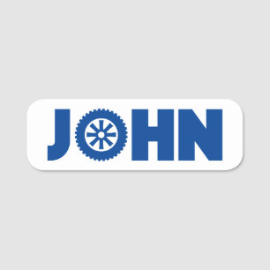 John Petrol Head Namensschild