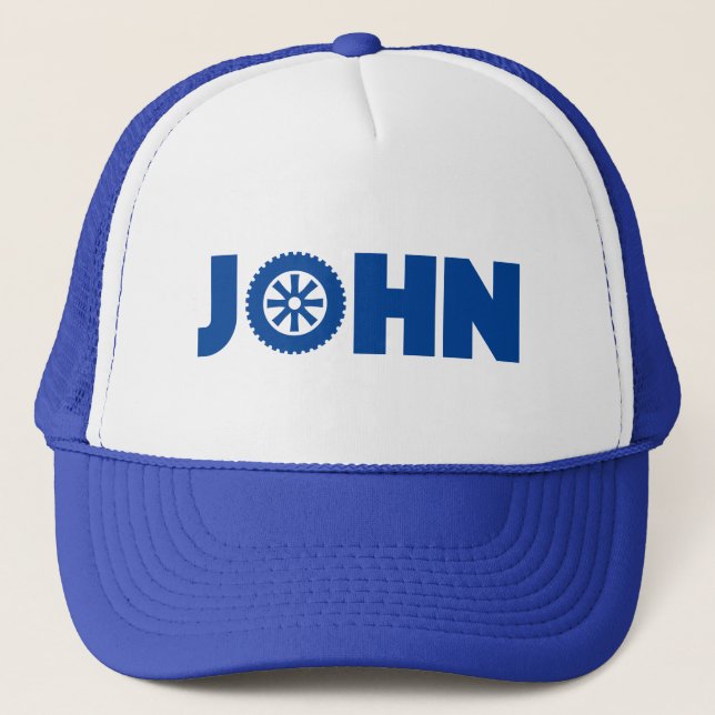 John Petrol Head Trucker Hat Truckerkappe (Vorderseite)