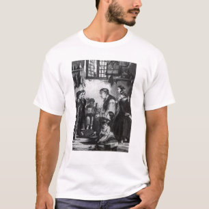 John-Pfund Kinder in seinem Zuhause unterrichtend T-Shirt