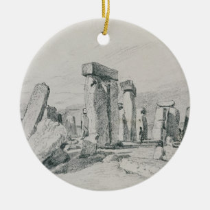 John-Polizist Stonehenge, Wiltshire, 1820 Keramik Ornament