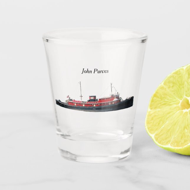 John Purves verre à balles (Devant)