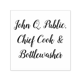 John Q. Öffentlich, benutzerdefinierbar für jeden  Permastempel