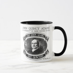 John Quincy Adams 1824 Kampagnen-Tasse Tasse