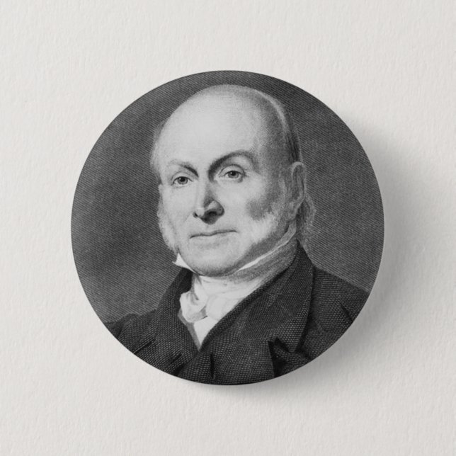 John Quincy Adams Button (Vorderseite)