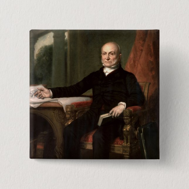John Quincy Adams Button (Vorderseite)