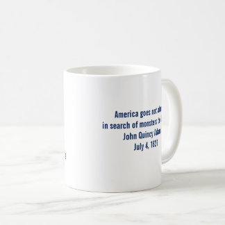 John Quincy Adams Gesellschafts-Monster, zum der Kaffeetasse