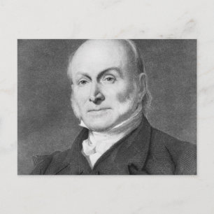 John Quincy Adams Postkarte