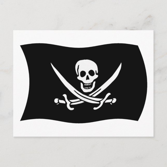 John Rackham Flag Postkarte (Vorderseite)