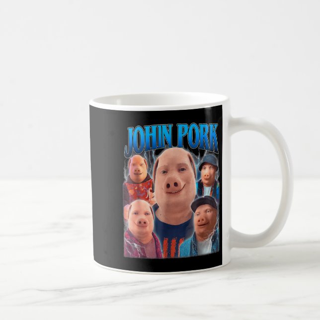 John Rk Meme Humor Men Women  Kaffeetasse (Rechts)