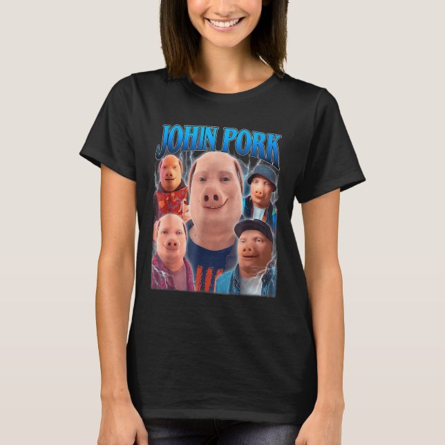 John Rk Meme Humor Men Women  T-Shirt (Vorderseite)