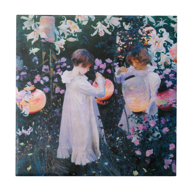 John-Sänger Sargent Fliese (Vorderseite)