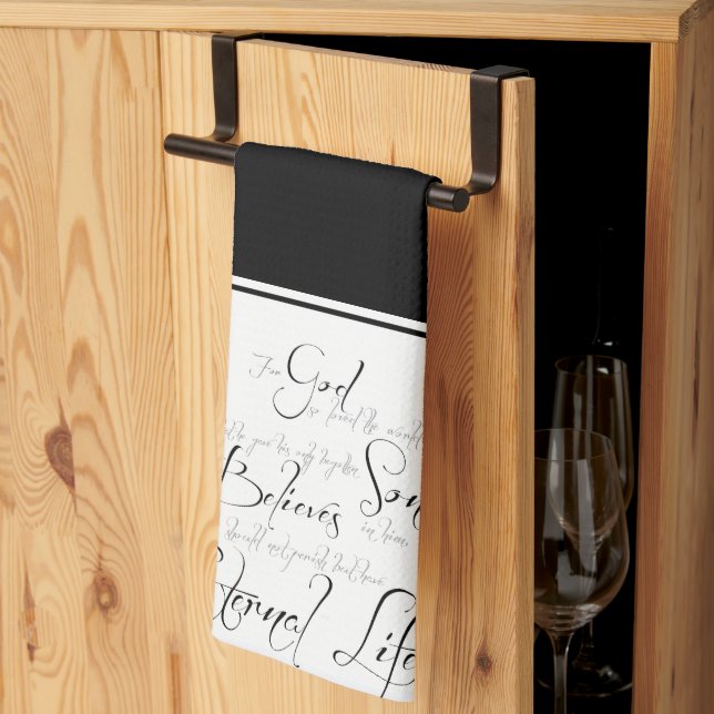 John serviette de script 3:16 (Pliage en tiers)