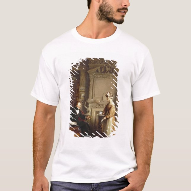 John Sheepshanks und sein Mädchen T-Shirt (Vorderseite)