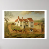 John Sidey und seine Hunde in einem Bauernhaus in 