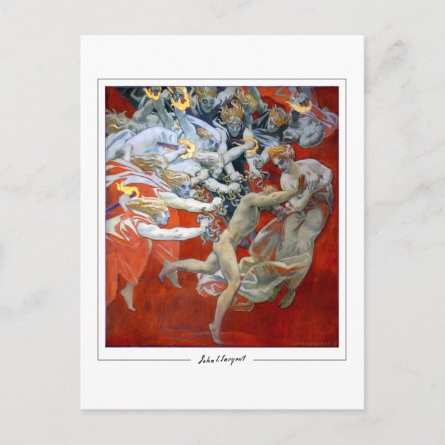 John Singer Sargent #167-2 - Fine Art Postkarte (Vorderseite)