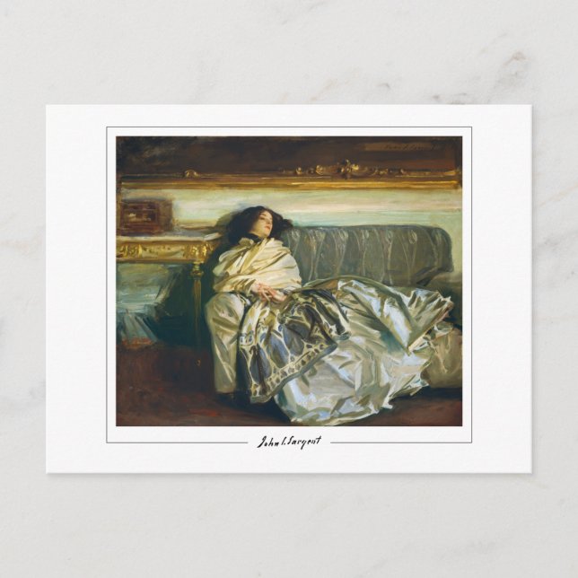 John Singer Sargent #16-2 - Fine Art Postkarte (Vorderseite)