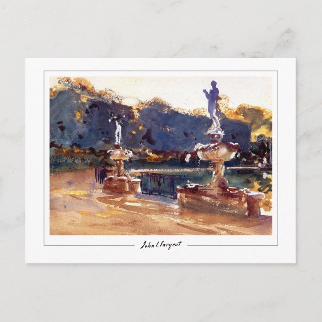 John Singer Sargent #227 - Fine Art Postkarte (Vorderseite)