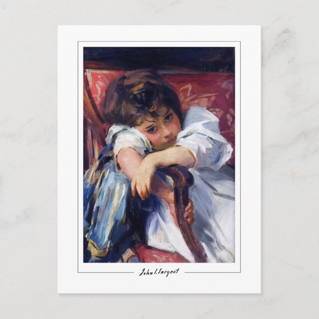 John Singer Sargent #302 - Fine Art Postkarte (Vorderseite)