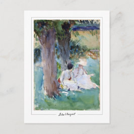 John Singer Sargent #321-2 - Fine Art Postkarte