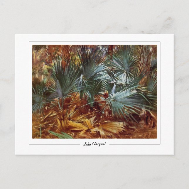 John Singer Sargent #410-2 - Fine Art Postkarte (Vorderseite)