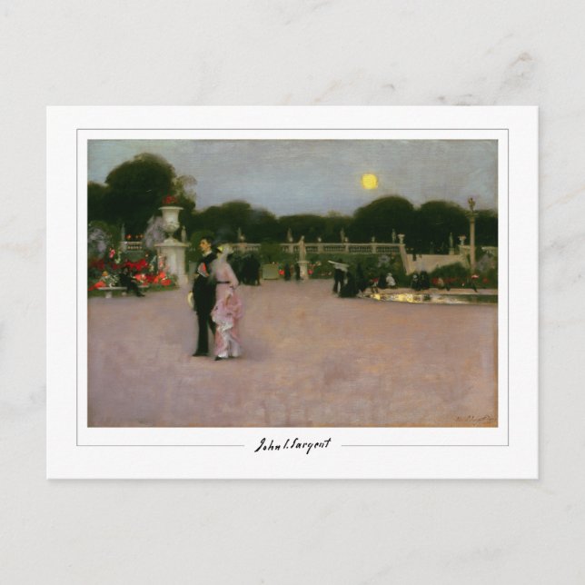 John Singer Sargent #5-2 - Fine Art Postkarte (Vorderseite)