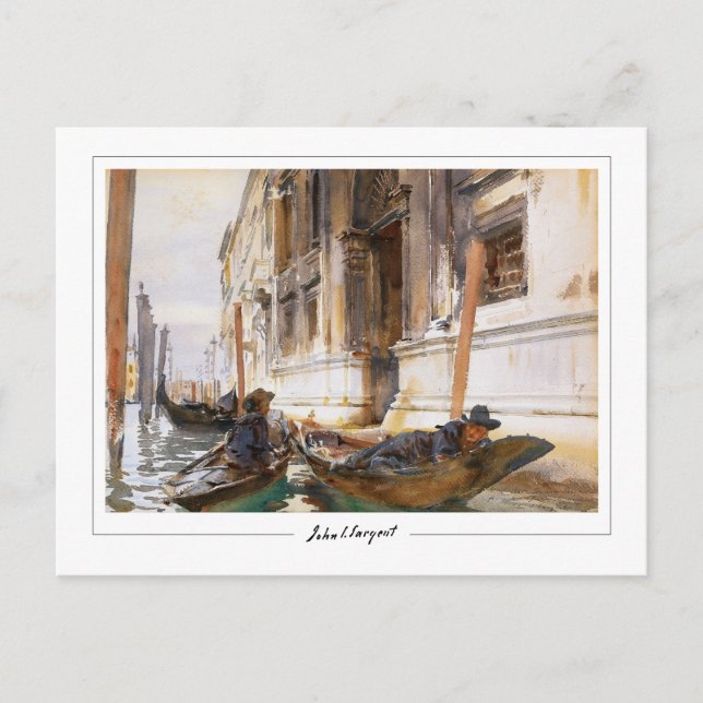 John Singer Sargent #9-2 - Fine Art Postkarte (Vorderseite)
