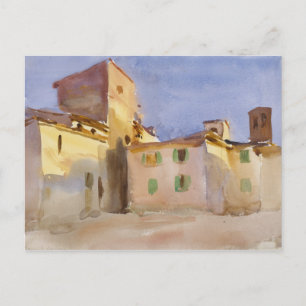John Singer Sargent - Borgo San Lorenzo Postkarte
