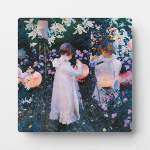 John Singer Sargent Carnation Lily Lily Rose Fotoplatte