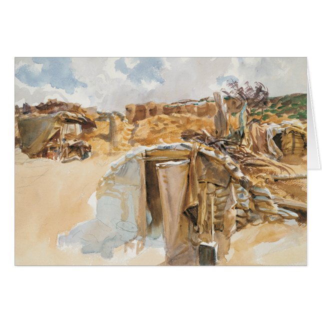 John Singer Sargent - Dugout (Devant horizontal)