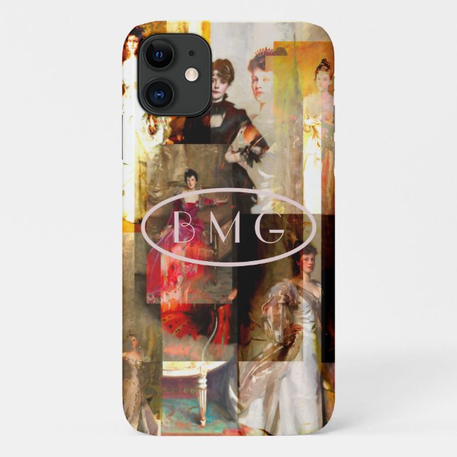 John Singer Sargent Elegant Ladys Collage Case-Mate iPhone Hülle (Rückseite)