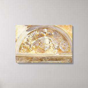 John Singer Sargent - Escutcheon Charles V Leinwanddruck
