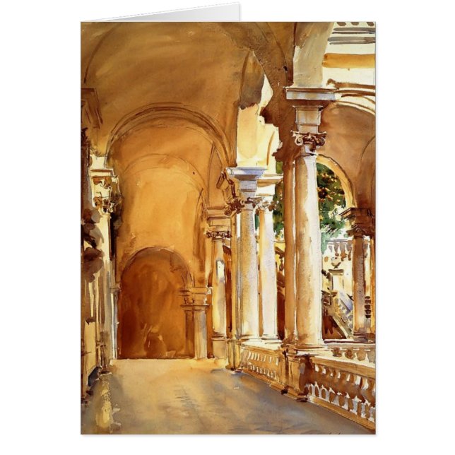 John Singer Sargent: Genua, die Universität (Vorne)