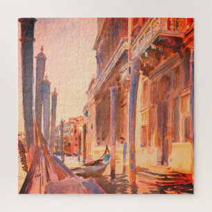 John Singer Sargent Gondel-Anlegestellen Venedig  
