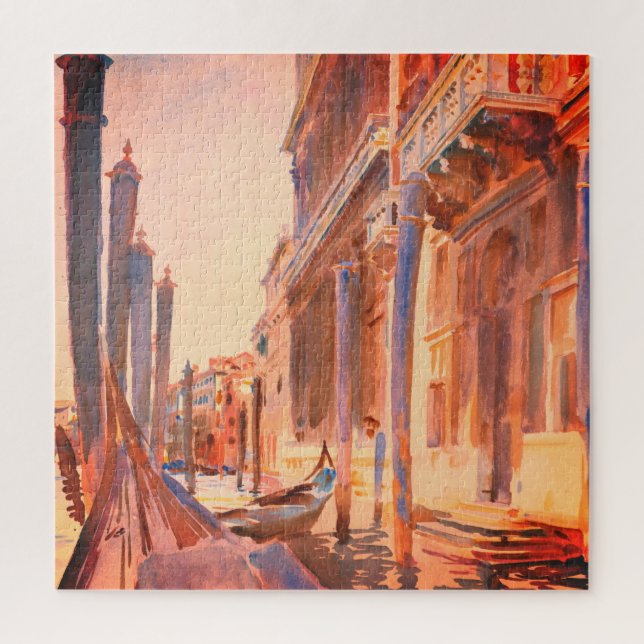 John Singer Sargent Gondola Moorings Venice (Vertikal)