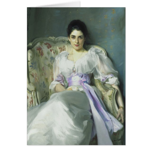 John Singer Sargent Lady Agnew Card (Vorne)