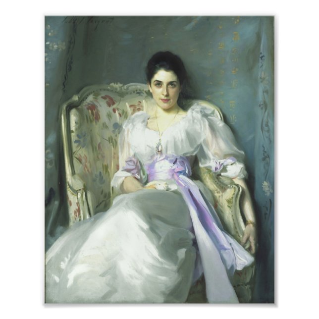 John Singer Sargent Lady Agnew Print Fotodruck (Vorne)