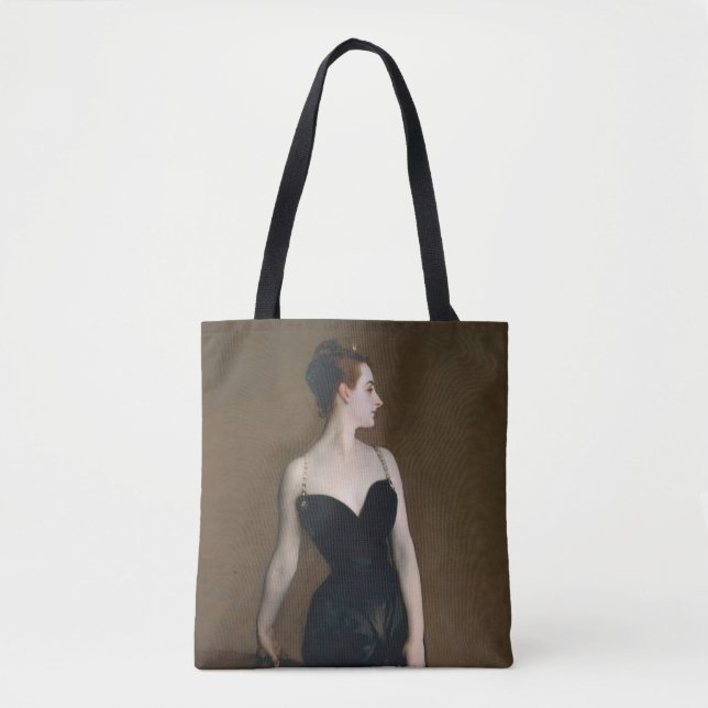 John Singer Sargent Madame X Classic Portrait Tasche (Vorderseite)