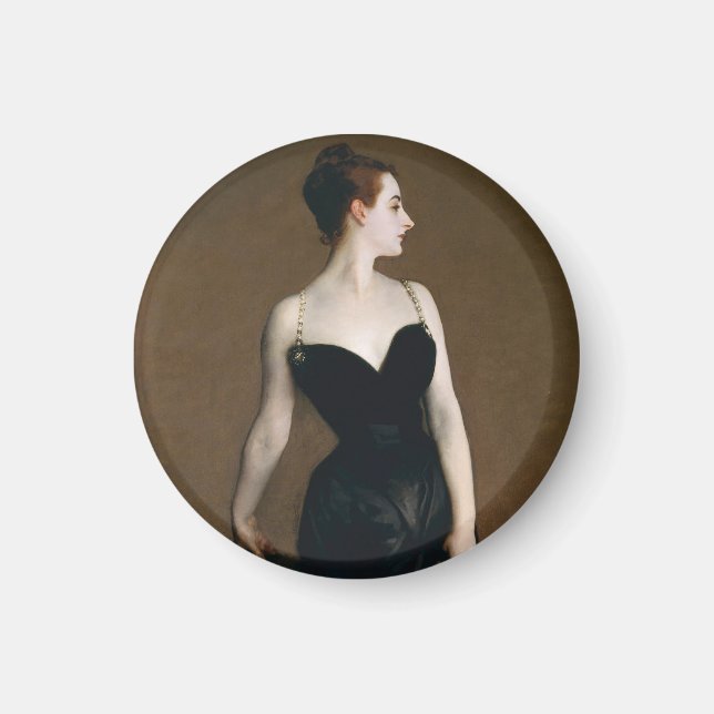 John Singer Sargent Madame X Magnet (Vorne)