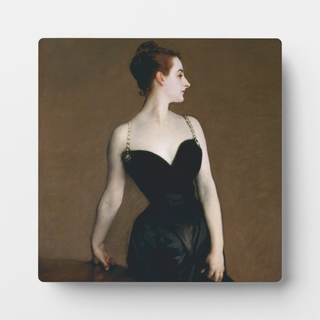 John Singer Sargent Madame X Plaque (Devant)