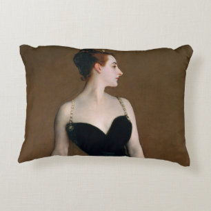 John Singer Sargent Madame X Porträt Moody Dekokissen