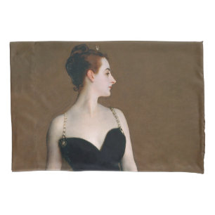 John Singer Sargent Madame X Porträt Moody Kissenbezug