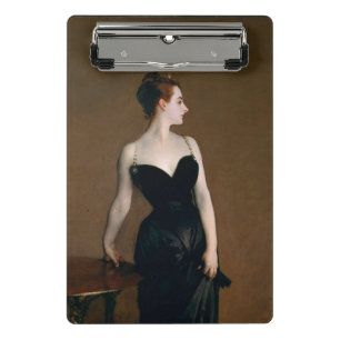 John Singer Sargent Madame X Porträt Moody Mini Klemmbrett