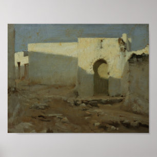 John Singer Sargent - Moorish Buildings in Poster