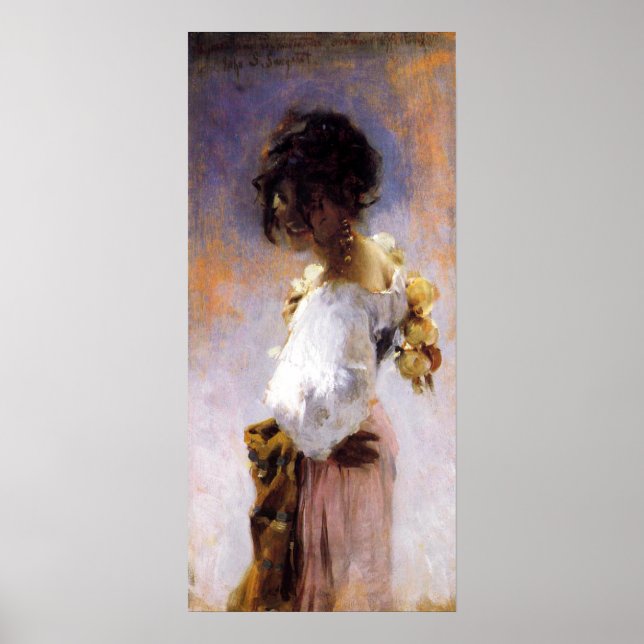 John Singer Sargent Rosina Poster (Vorne)