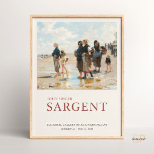 John Singer Sargent Setting Out to Fish Malerei Poster
