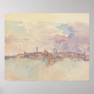John Singer Sargent - Siena Poster
