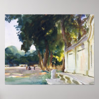 John Singer Sargent - Spanish Midday, Aranjuez