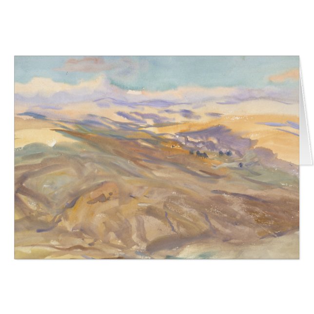 John Singer Sargent - Sunset (Vorderseite (Horizontal))